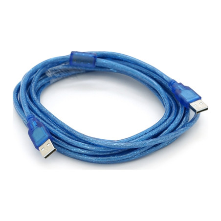 Дата кабель USB 2.0 AM/AM 5.0m blue Ritar (YT-AM/AM-5.0TBL)