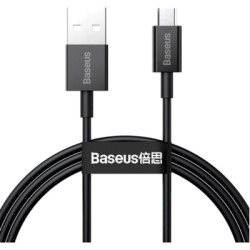 Дата кабель USB 2.0 AM to Micro 5P 1.0m 2A black Baseus (CAMYS-01)