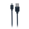 Дата кабель USB 2.0 AM to Micro 5P 1.0m 2.1A black XO (NB36-M-1-BK)