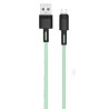 Дата кабель USB 2.0 AM to Micro 5P 1.0m 5A green XO (NB166-M-1-GR)
