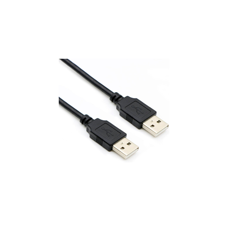 Дата кабель USB 2.0 AM/AM 1.0m black ColorWay (CW-CBUU071-BK)