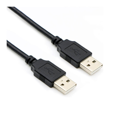 Дата кабель USB 2.0 AM/AM 1.0m black ColorWay (CW-CBUU071-BK)