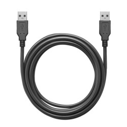 Дата кабель USB 2.0 AM/AM 1.0m black ColorWay (CW-CBUU071-BK)