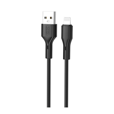 Дата кабель USB 2.0 AM to Lightning 1.0m black XO (NB230_L_Black)