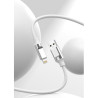 Дата кабель USB 2.0 AM to Lightning 1.0m 6A silicone white XO (NB251_L_White)