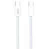 Дата кабель USB-C to USB-C 1.0m 60W white XO (NBQ260A_С_White)