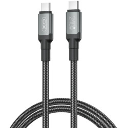 Дата кабель USB-C to USB-C 1.0m 240W black XO (NBQ264A_С_Black)
