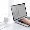 Дата кабель USB-C to USB-C 1.0m 100W metal white Baseus (CATJK-C02)