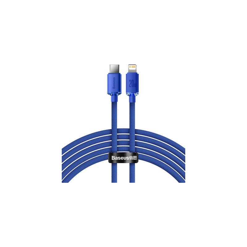 Дата кабель USB-C to Lightning 2.0m 20W blue Baseus (CAJY000303)