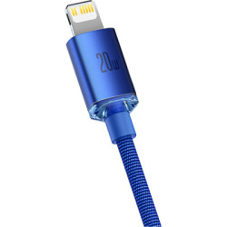 Дата кабель USB-C to Lightning 2.0m 20W blue Baseus (CAJY000303)