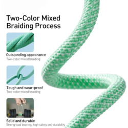 Дата кабель USB-C to Lightning 2.0m 20W green Baseus (CALD000106)