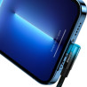 Дата кабель USB-C to Lightning 1.0m 20W 90° corner black/blue Baseus (CAVP000221)