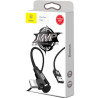Дата кабель USB 2.0 AM to Lightning 2.0m 1.5A 90° corner black Baseus (CALMVP-A01)