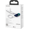 Дата кабель USB-C to Lightning 2.0m 20W white Baseus (CATLYS-C02)