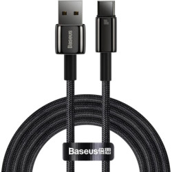 Дата кабель USB 2.0 AM to USB-C 2.0m 100W black Baseus (CAWJ000101)