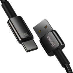 Дата кабель USB 2.0 AM to USB-C 1.0m 100W black Baseus (CAWJ000001)
