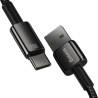 Дата кабель USB 2.0 AM to USB-C 1.0m 100W black Baseus (CAWJ000001)