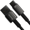 Дата кабель USB 2.0 AM to USB-C 1.0m 100W black Baseus (CAWJ000001)