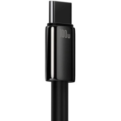 Дата кабель USB 2.0 AM to USB-C 1.0m 100W black Baseus (CAWJ000001)