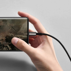 Дата кабель USB 2.0 AM to USB-C 1.0m 100W black Baseus (CAWJ000001)