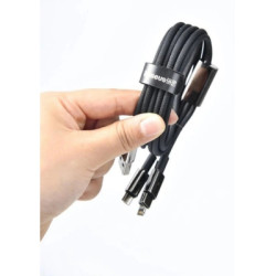 Дата кабель USB 2.0 AM to USB-C 1.0m 100W black Baseus (CAWJ000001)