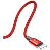 Дата кабель USB 2.0 AM to Lightning 1.8m red Baseus (CALYW-A09)