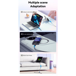 Дата кабель USB-C to USB-C 1.0m 100W black Essager (EXCTT1-WL01-P)