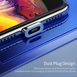 Дата кабель USB 2.0 AM to Micro 5P 1.0m Magnetic black Essager (EXCCXM-ML01)