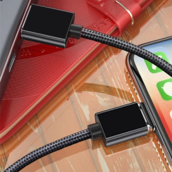 Дата кабель USB 2.0 AM to Micro 5P 1.0m Magnetic black Essager (EXCCXM-ML01)