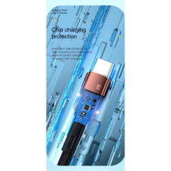 Дата кабель USB 2.0 AM to USB-C 3.0m 7A black Essager (EXCT-XCC01)