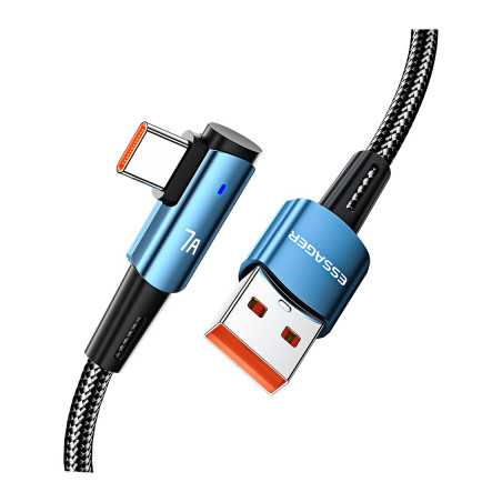 Дата кабель USB 2.0 AM to USB-C 2.0m 100W blue Essager (EXCWT7A-CGA03-P)