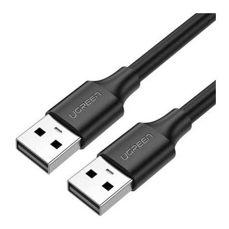 Дата кабель USB 2.0 AM/AM 2.0m US102 black Ugreen (10311)