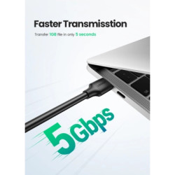 Дата кабель USB 3.0 AM/AM 2.0m US128 black Ugreen (10371)