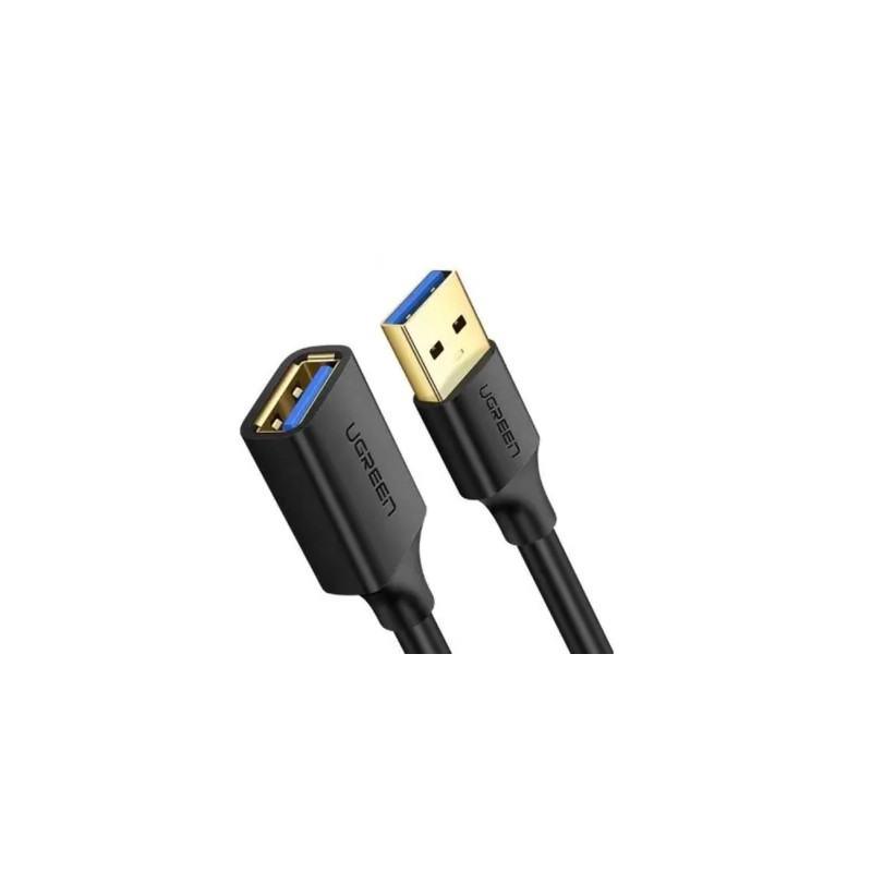 Дата кабель USB 3.0 AM/AF 1.0m US129 black Ugreen (10368)