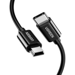 Дата кабель USB-C 2.0 AM to Mini 5P 1.0m US242 black Ugreen (50445)