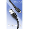 Дата кабель USB 2.0 AM to Micro 5P 0.25m 2A US289 black Ugreen (60134)
