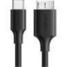 Дата кабель USB-C 3.1 to Micro USB 3.0 1.0m 3A US312 black Ugreen (20103)