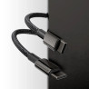 Дата кабель USB-C to USB-C 1.0m 100W black Baseus (CATWJ-01)
