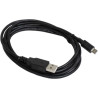 Дата кабель USB 2.0 AM to Mini 5P 1.8m black Patron (CAB-PN-USB-MINI-18)