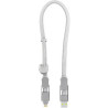 Дата кабель 6in1 inCharge XL 0.3m white Rolling Square (XLS02R)
