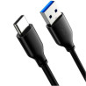 Дата кабель USB 3.0 AM to USB-C 1.5m Cabletime (CA915439)