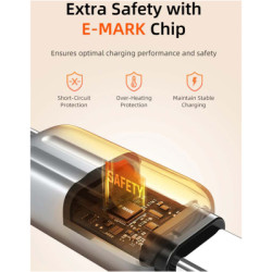 Дата кабель USB-C to USB-C 2.0m PD240W Cabletime (CA915736)