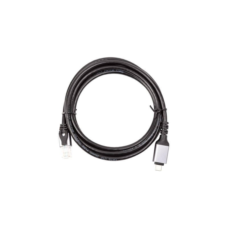 Дата кабель USB-C to RJ45 Ethernet 2.0m PowerPlant (CA914920)