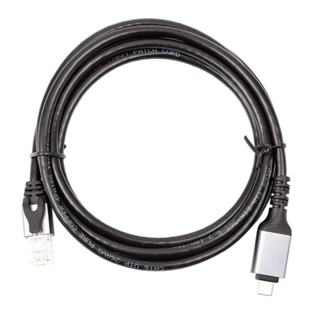 Дата кабель USB-C to RJ45 Ethernet 2.0m PowerPlant (CA914920)
