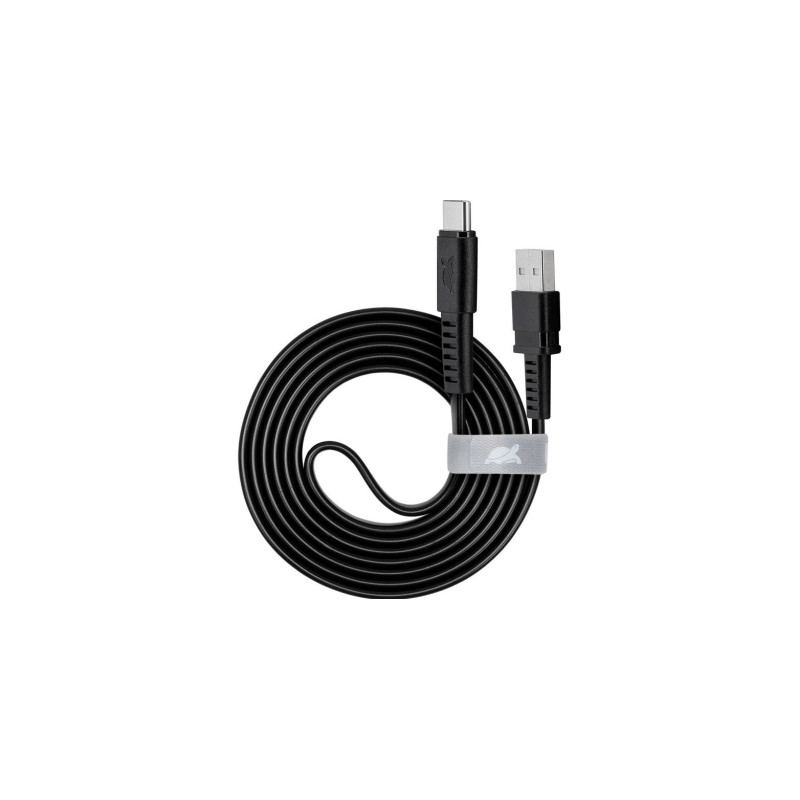Дата кабель USB 2.0 AM to USB-C 1.2m black RivaCase (PS6002 BK12)
