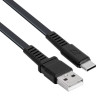 Дата кабель USB 2.0 AM to USB-C 1.2m black RivaCase (PS6002 BK12)