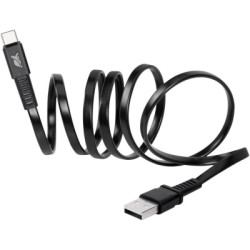 Дата кабель USB 2.0 AM to USB-C 1.2m black RivaCase (PS6002 BK12)