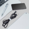 Дата кабель USB 2.0 AM to USB-C 1.2m black RivaCase (PS6002 BK12)