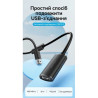 Дата кабель USB 2.0 AM/AF 20.0m Active black Vention (CBKBQ)