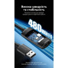 Дата кабель USB 2.0 AM/AF 20.0m Active black Vention (CBKBQ)
